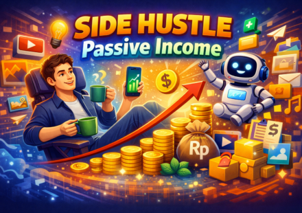 side hustle passive income menghasilkan uang otomatis dari internet